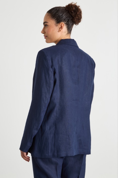 Blazer con tasche applicate