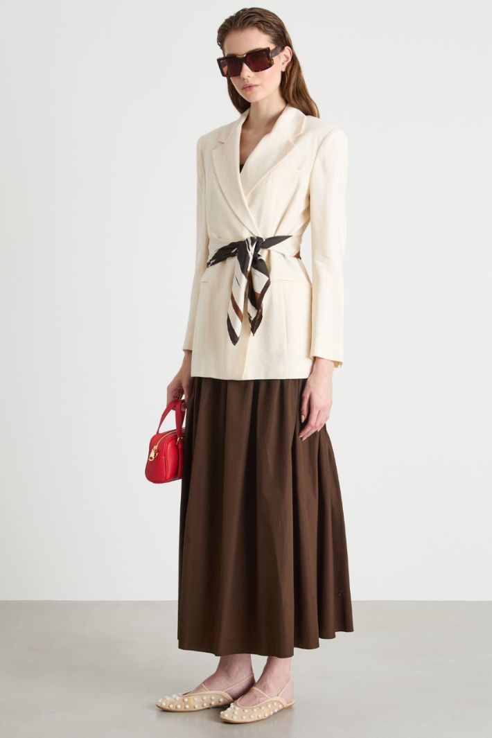 Double-breasted single-button blazer Intrend