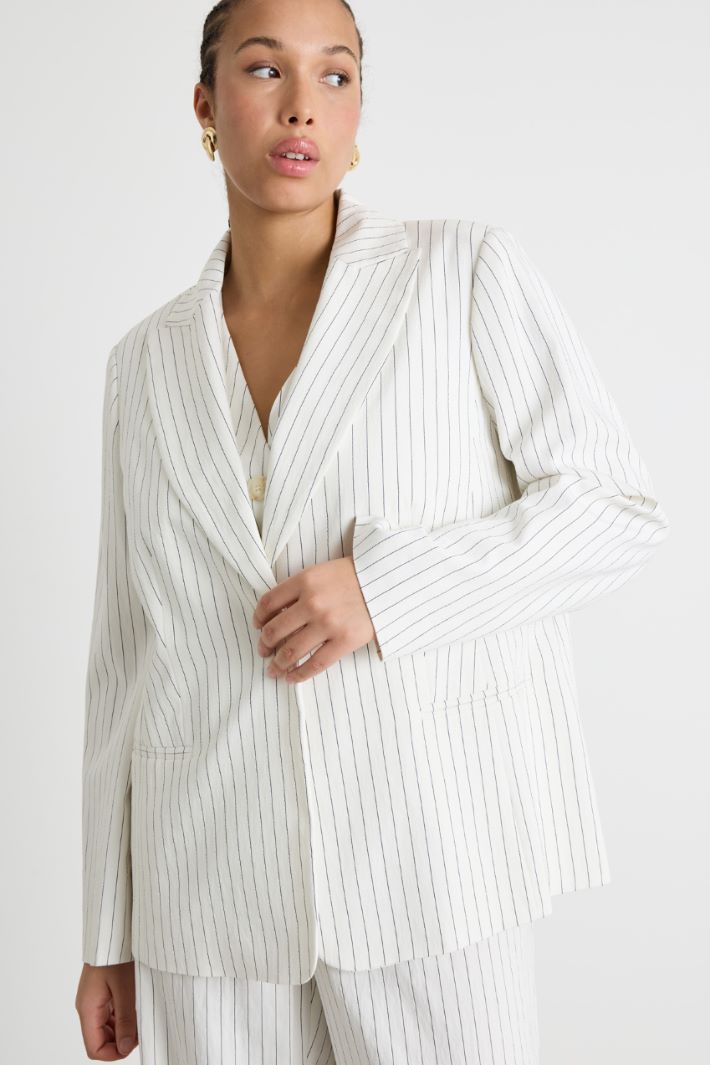 Pinstripe blazer Intrend - 2