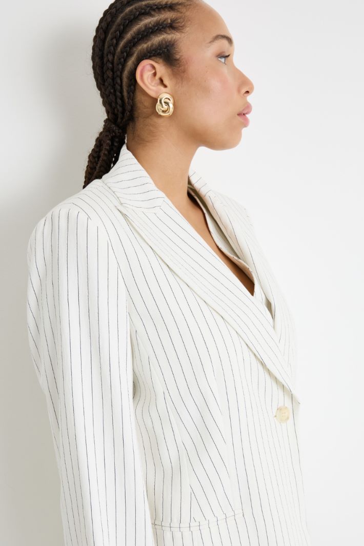 Pinstripe blazer Intrend - 3