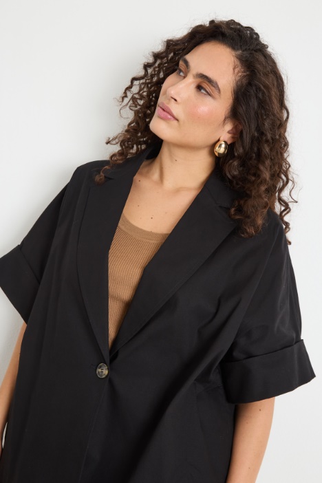 Blazer boxy con ampie maniche