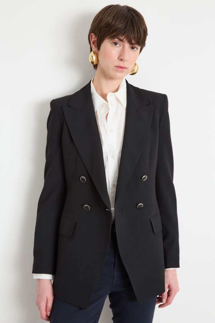 Fitted double-breasted blazer Intrend - 2