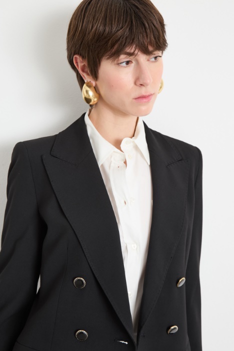 Blazer doppiopetto aderente