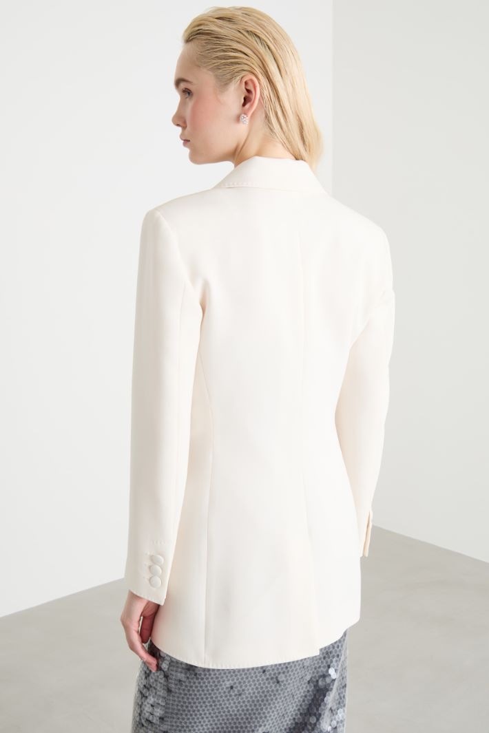 Double-breasted peaked-lapel blazer Intrend - 4