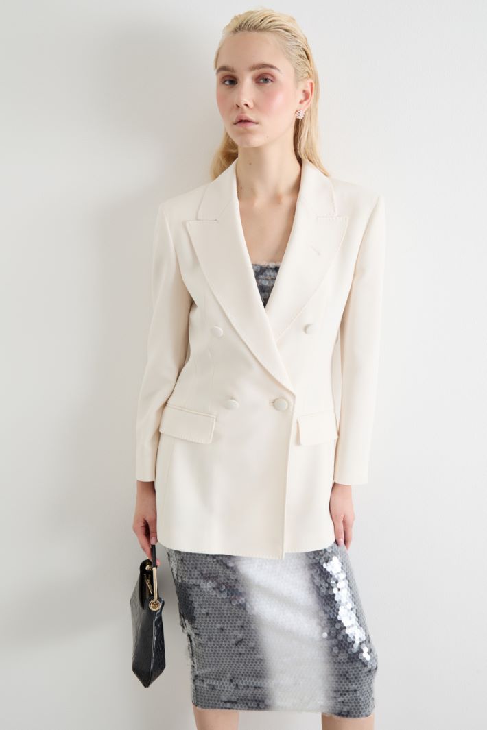Double-breasted peaked-lapel blazer Intrend - 2