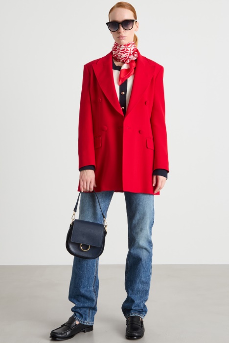 Double-breasted peaked-lapel blazer Intrend