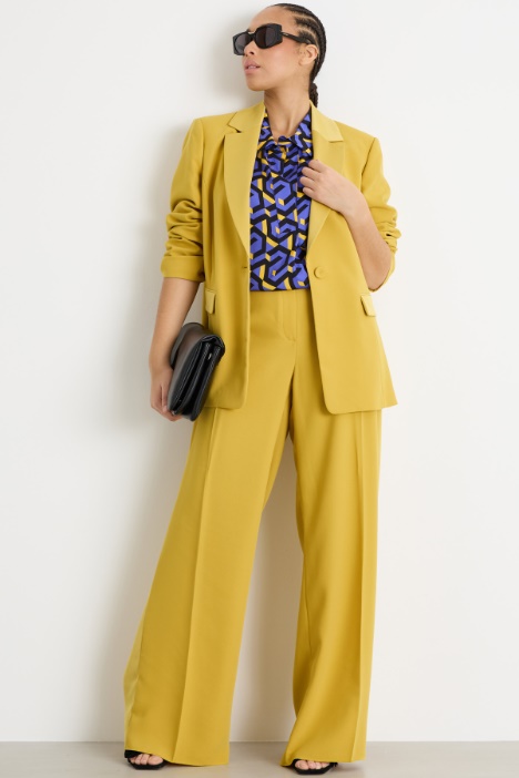 Blazer in raso opaco Intrend