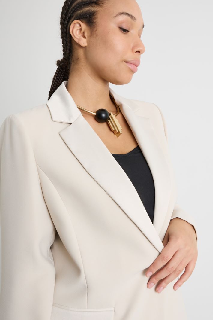 Blazer in raso opaco Intrend - 3