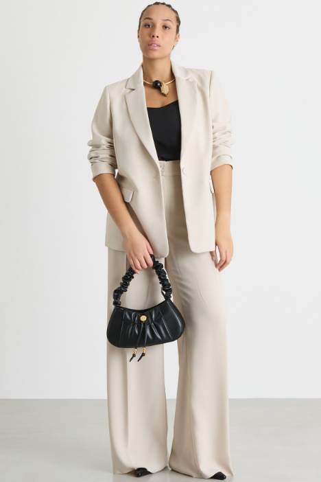 Blazer in raso opaco Intrend