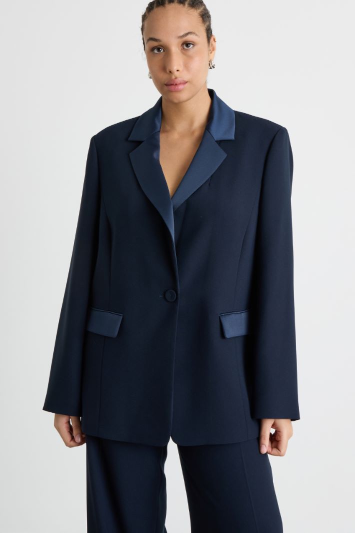 Blazer in raso opaco Intrend - 2