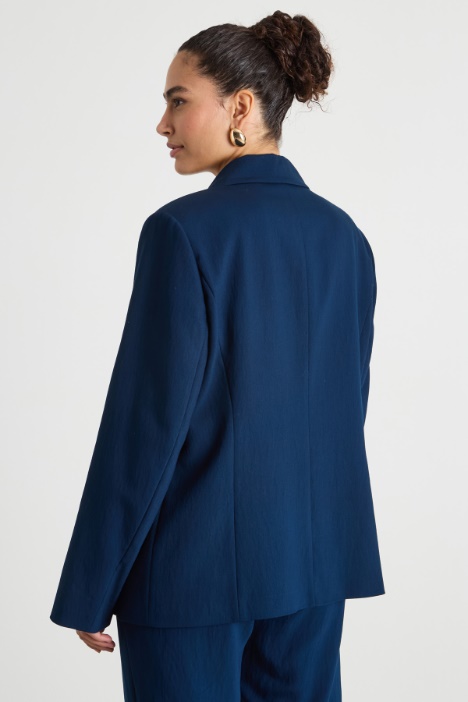 Blazer con solapas de pico