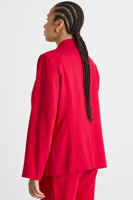 Blazer con solapas de pico