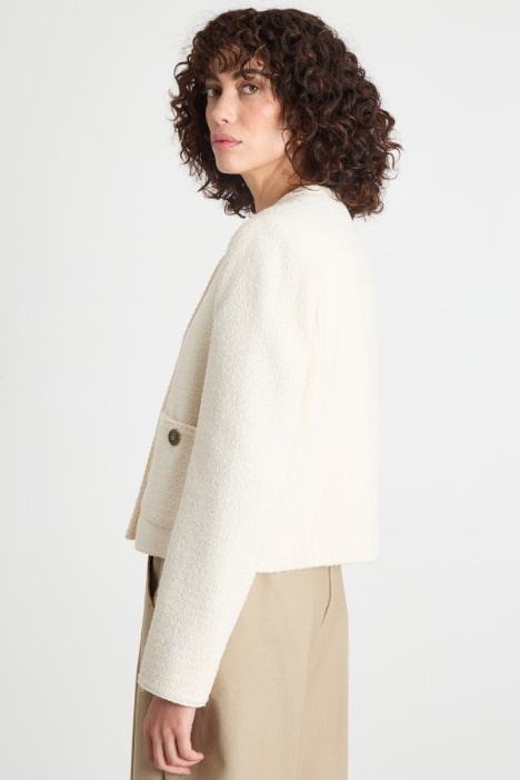 Giacca in stuoia stretch