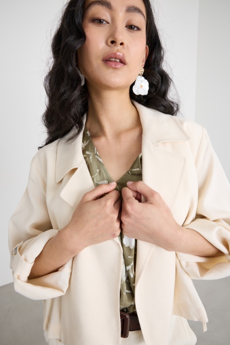 Giacca con maniche a tre quarti