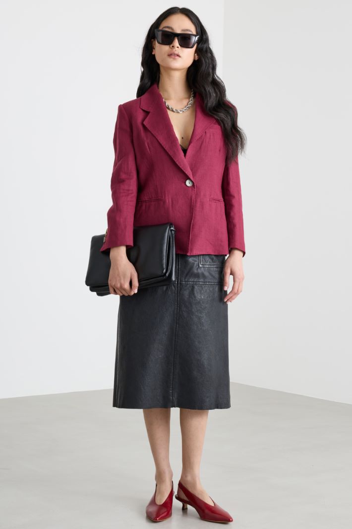 Slim-fit single-button blazer Intrend