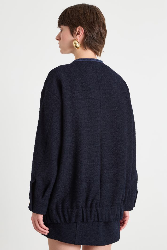 Stretch basketweave jacket Intrend - 4