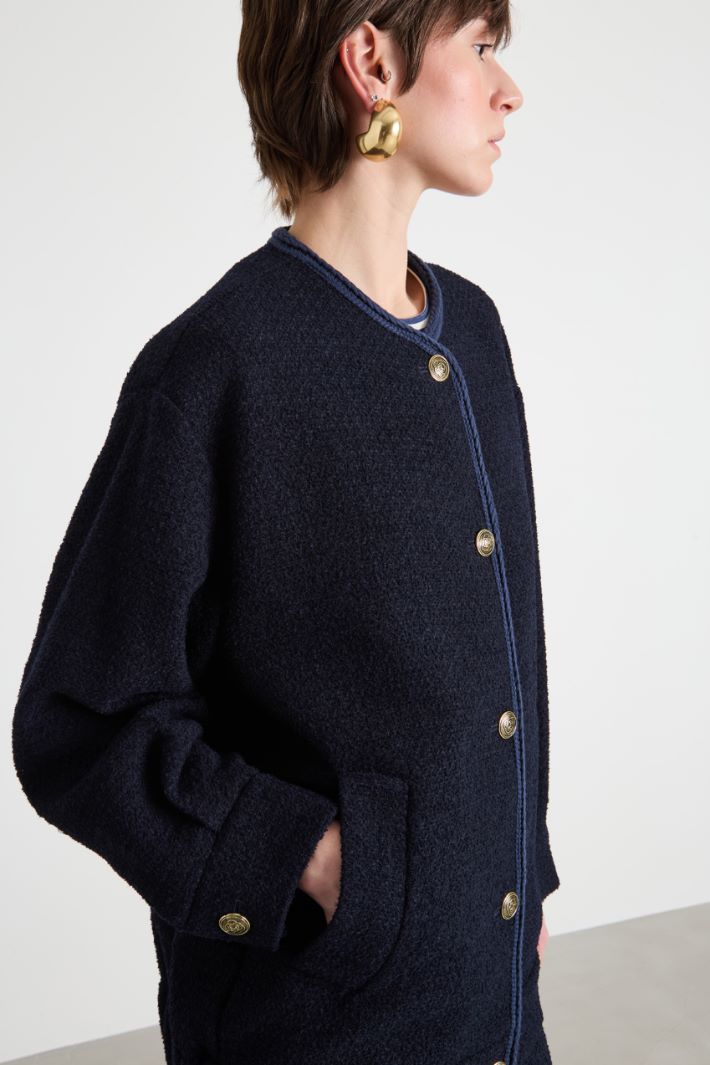 Stretch basketweave jacket Intrend - 3