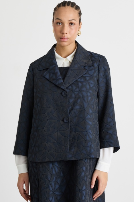 Jacquard Blazer Intrend