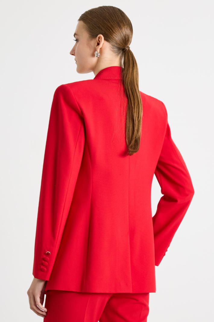 Stretch Canvas Blazer Intrend - 4