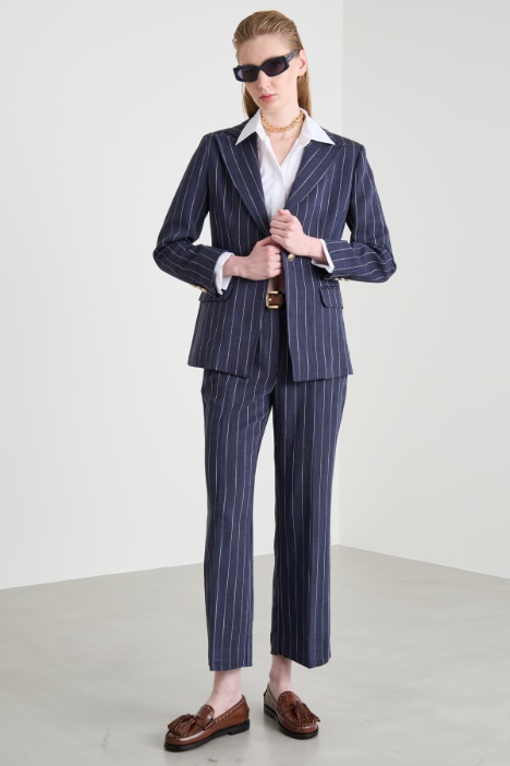 Natté blazer Intrend