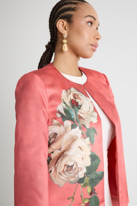 Chaqueta en duchesse