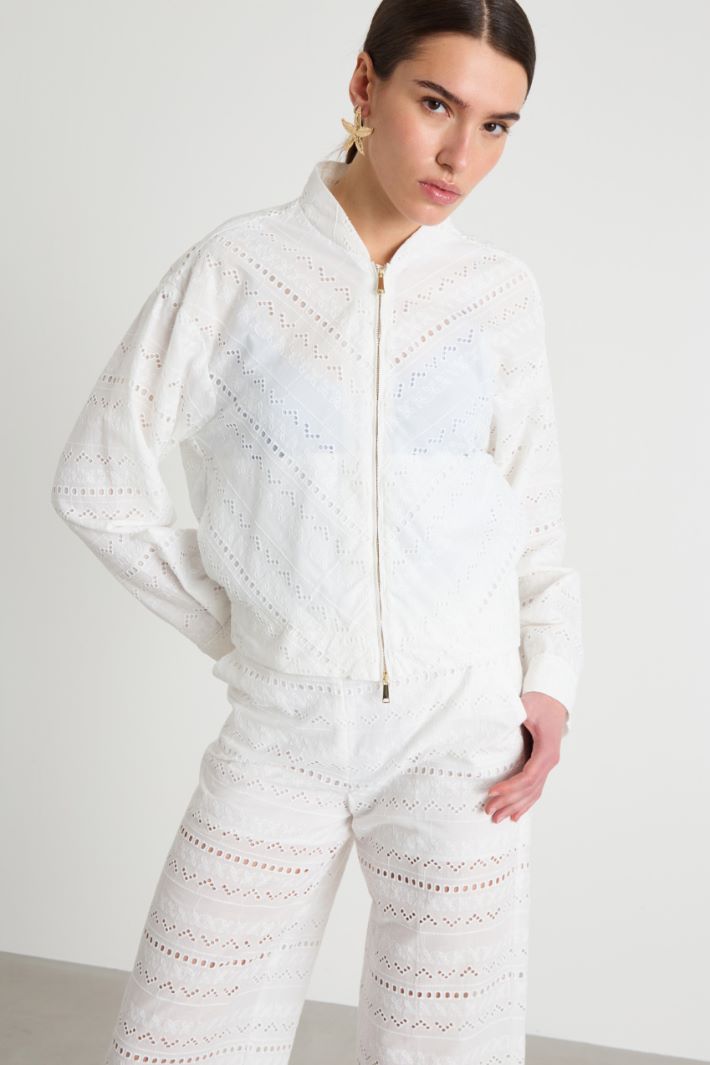 Broderie anglaise jacket Intrend - 2