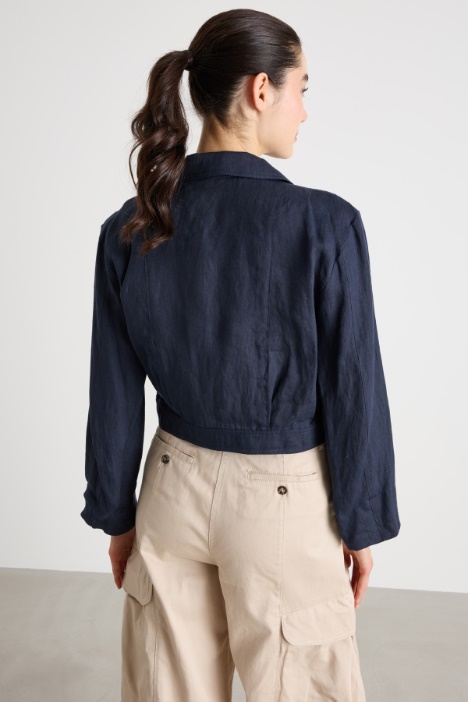 Giacca boxy doppiopetto