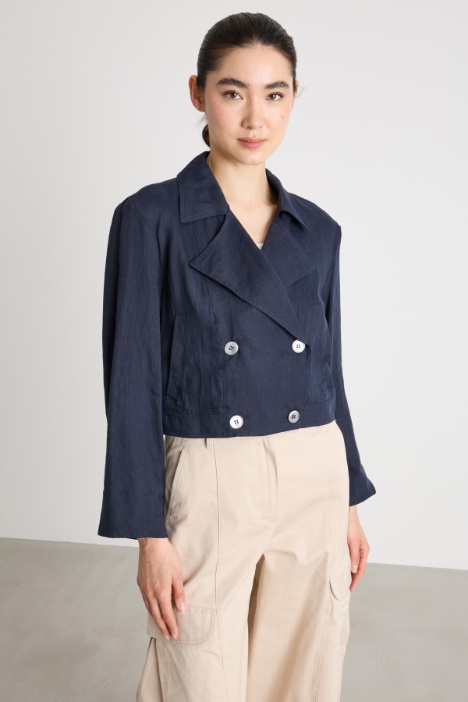 Giacca boxy doppiopetto Intrend