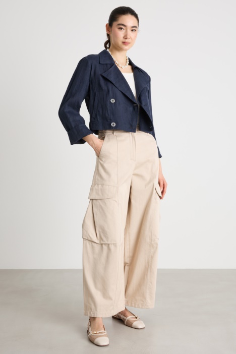 Double-breasted boxy jacket Intrend