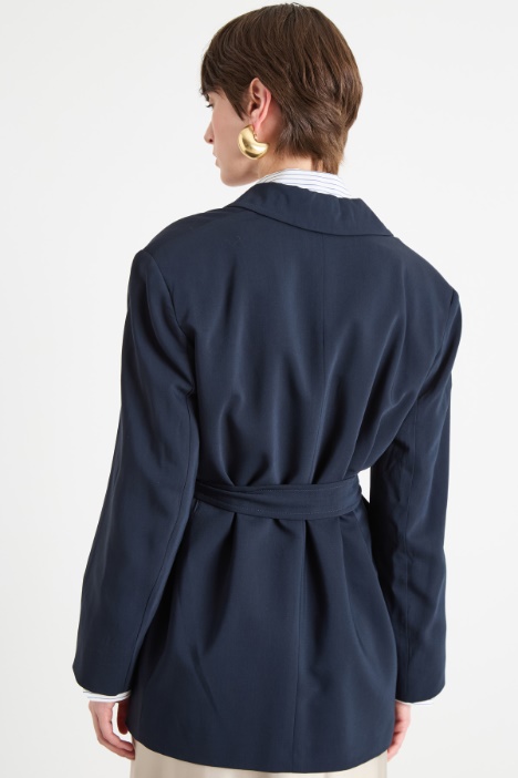 Blazer con cintura