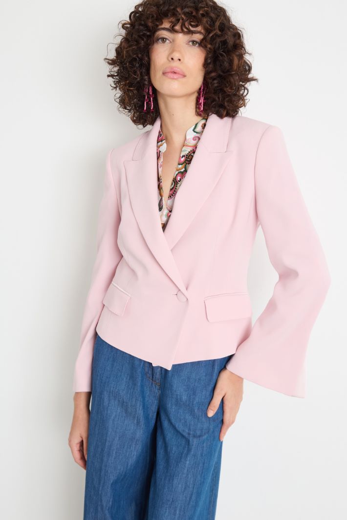 Cady crepe spencer jacket Intrend - 2