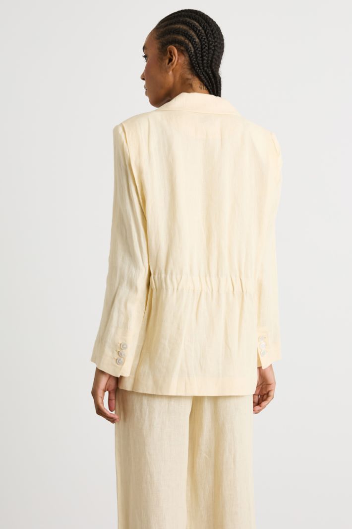 Linen blazer Intrend - 4