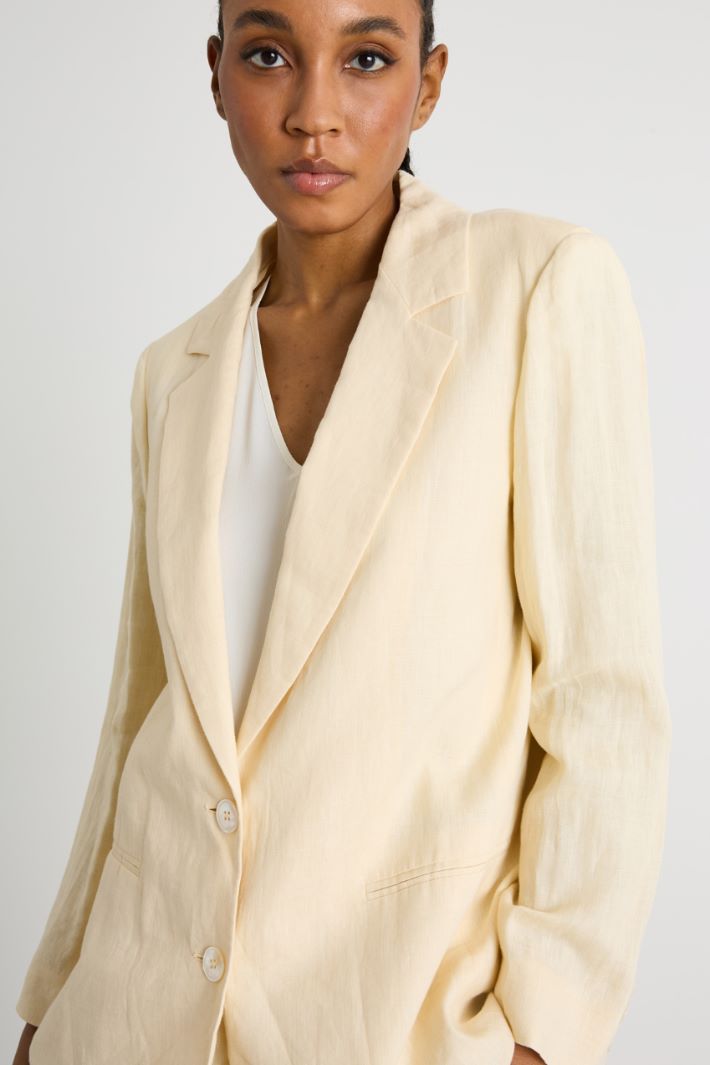 Linen blazer Intrend - 3