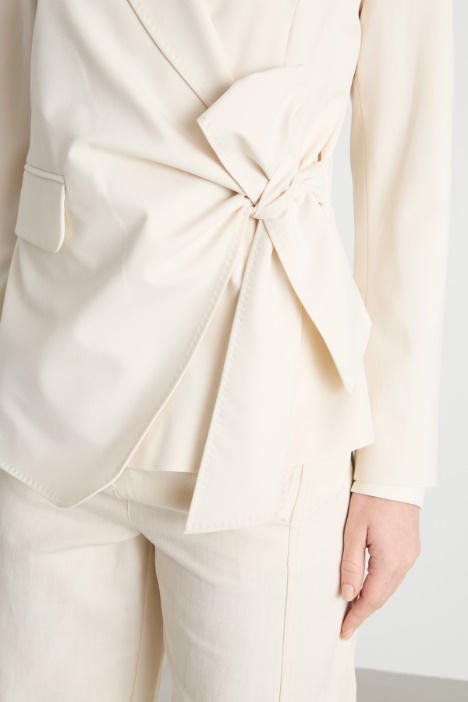 Blazer con fusciacca