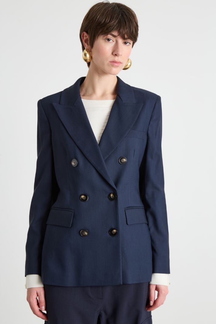 Stretch twill blazer Intrend - 2