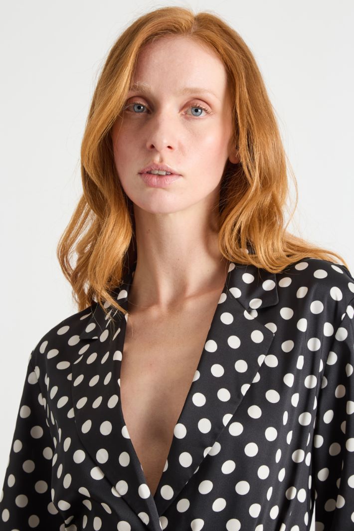 Fluid belted blazer Intrend - 3