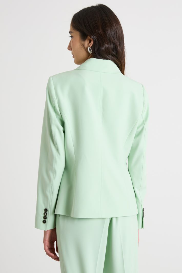 Asymmetric double-breasted blazer Intrend - 4