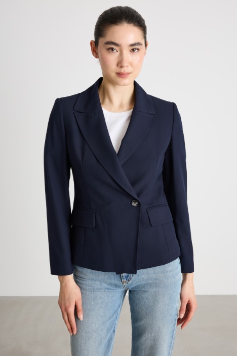 Asymmetric double-breasted blazer Intrend