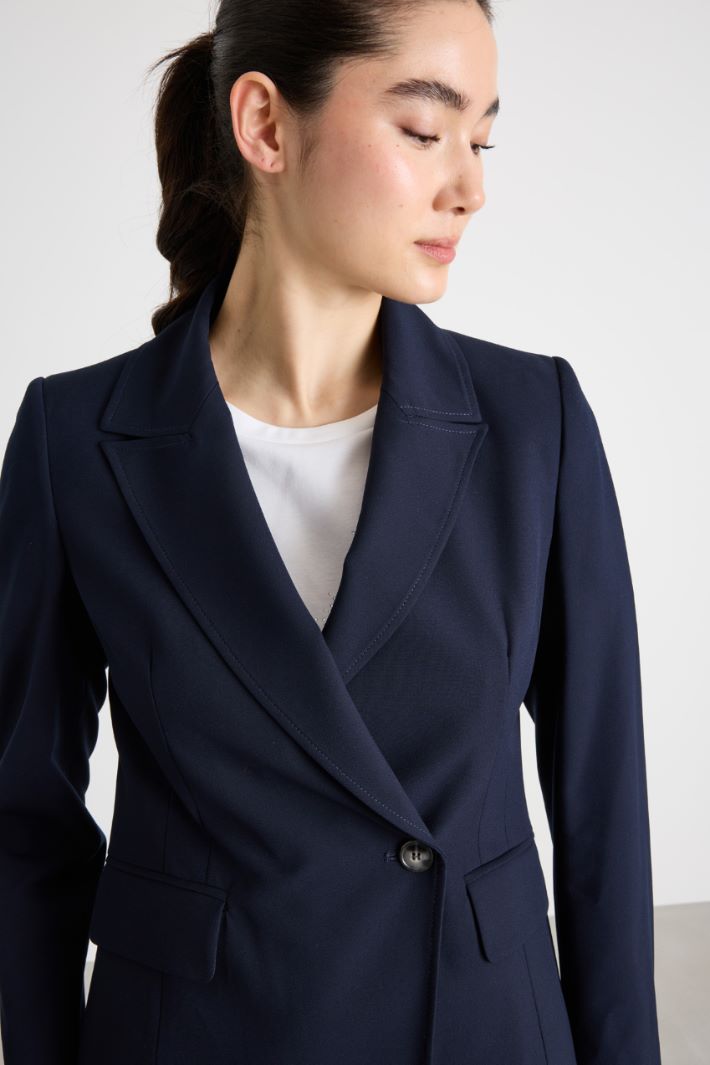 Asymmetric double-breasted blazer Intrend - 3