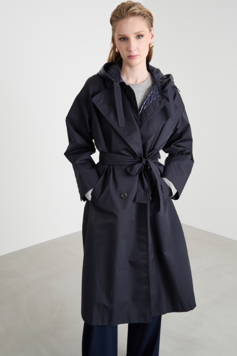 Trench con gilet interno rimovibile