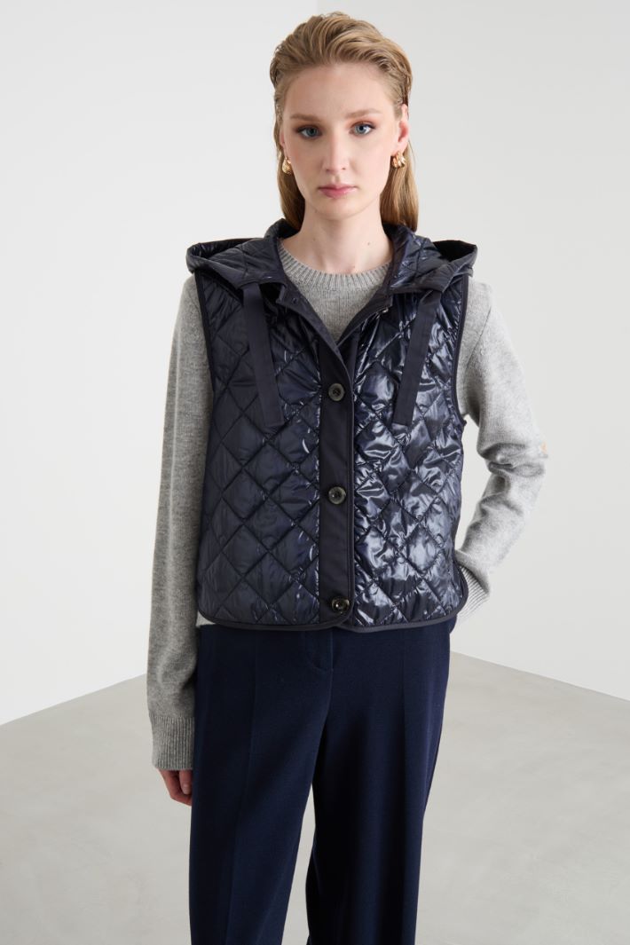 Trench coat with removable internal gilet Intrend - 3