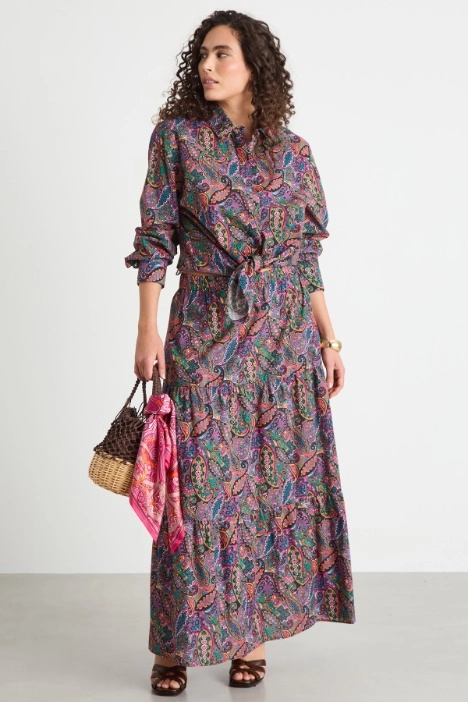 Muslin maxi skirt - Intrend