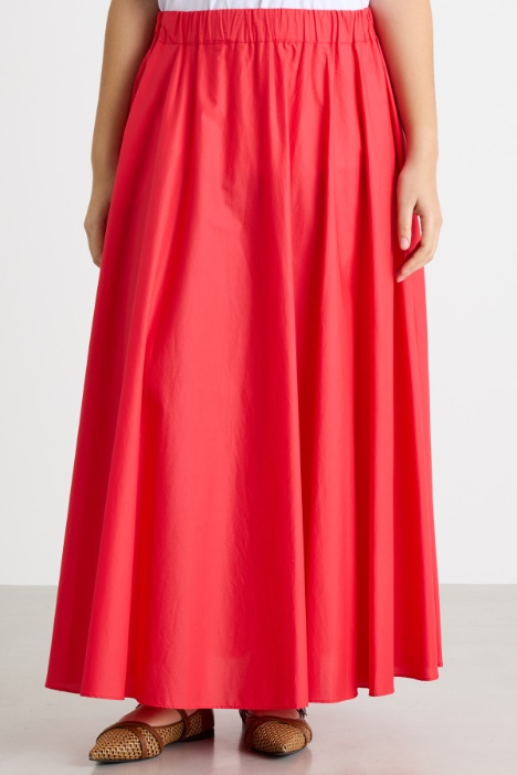 Gonna lunga a mezza ruota