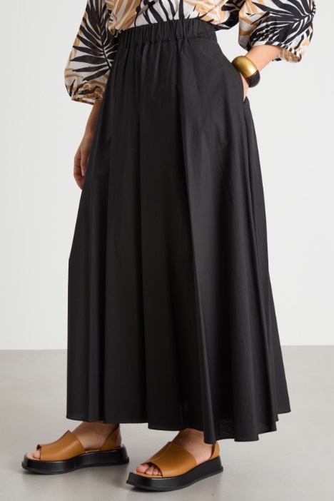 Gonna lunga a mezza ruota