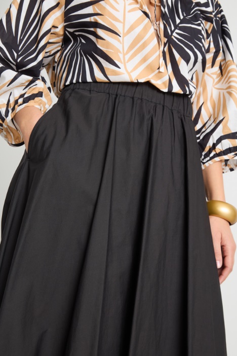 Gonna lunga a mezza ruota