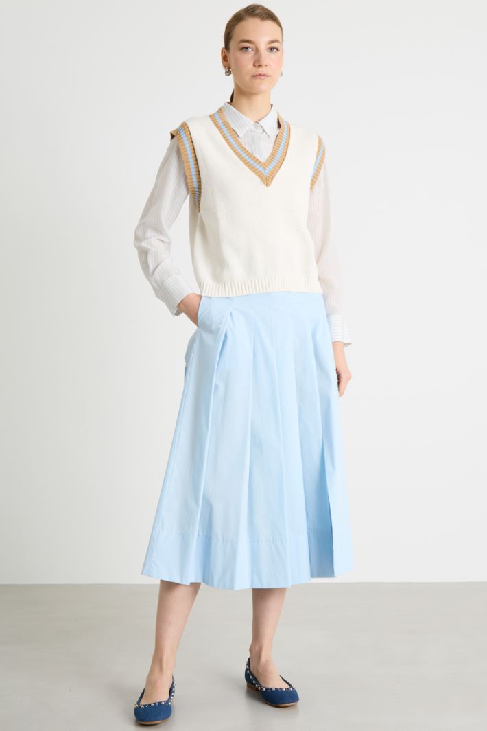 Longuette a pieghe Intrend