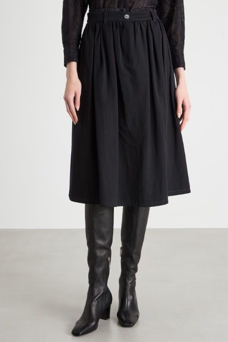 Gonna con coulisse in vita