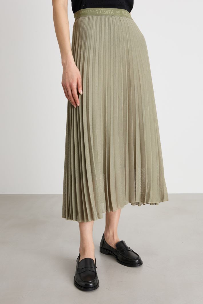 Plissé Soleil Maxi Skirt Intrend - 2