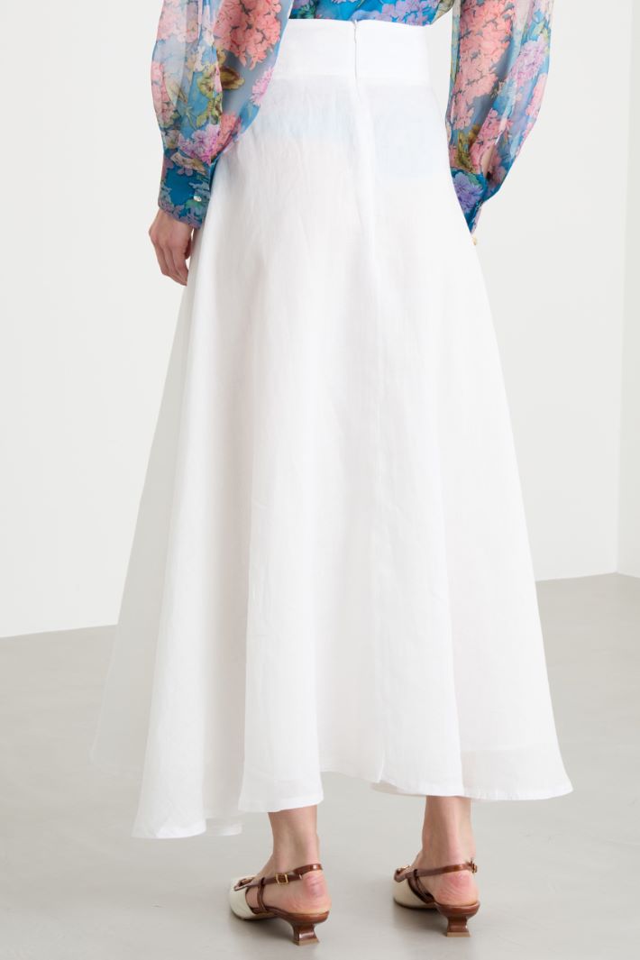 Gonna lunga in tela Intrend - 4