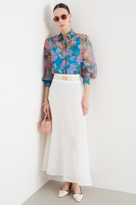 Gonna lunga in tela Intrend